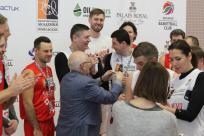 Евгения Гомельского чествовали в Сколково Аркадий Дворкович и чемпионы Европы